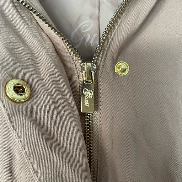 Guess Women's light tan light Utility Jacket size small NWOT - Picture 8 of 8